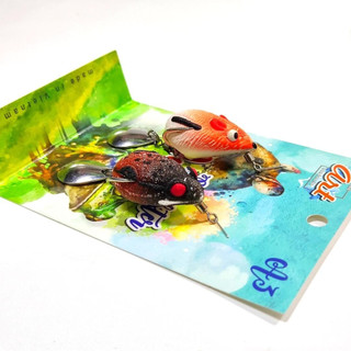 Combo 2 chuột cóc mini Art - Mồi câu cá lóc