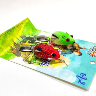 Combo 2 chuột cóc mini Art - Mồi câu cá lóc