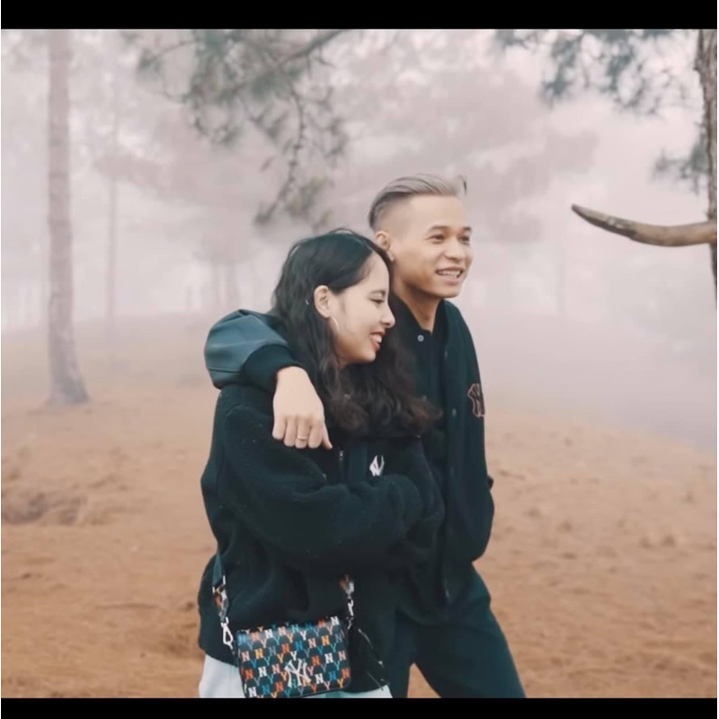 Túi da cầu vồng MLB