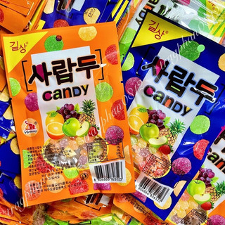 2 Gói Kẹo viên Candy balls hương trái cây tuổi thơ