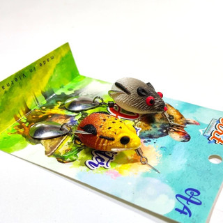 Combo 2 chuột cóc mini Art - Mồi câu cá lóc