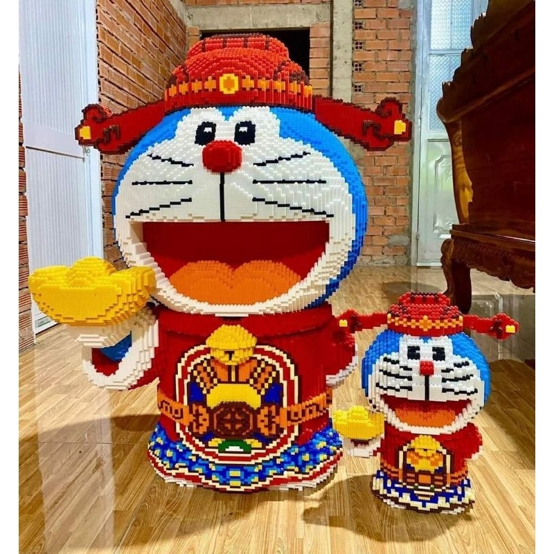 Mô hình lắp ráp doremon thần tài 41cm dễ thương mẫu HOT