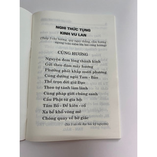 Sách - Kinh vu lan báo hiếu