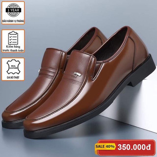 Giày da nam êm chân siêu bền