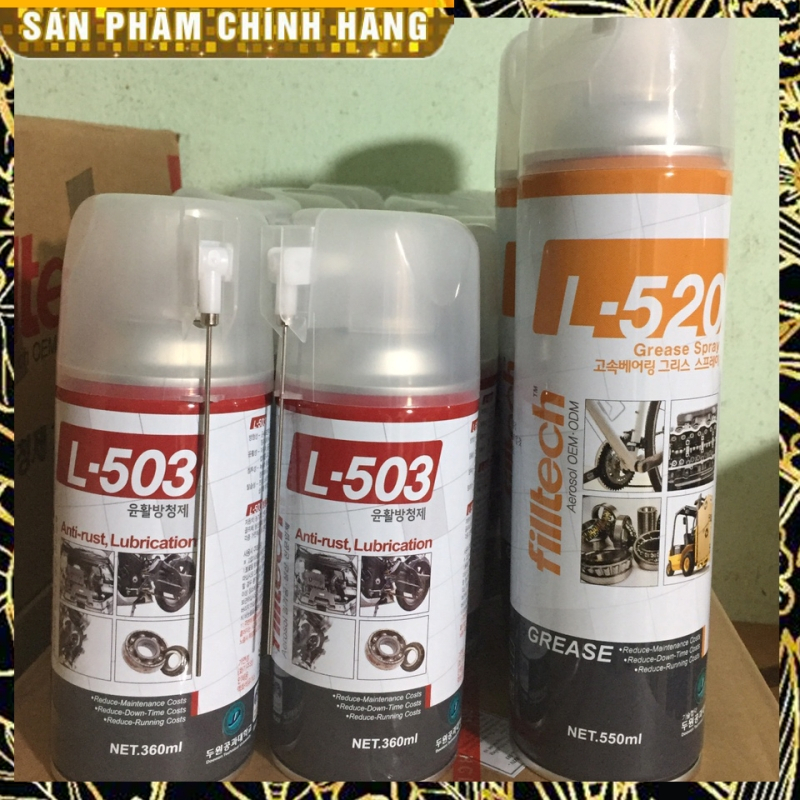 chống rỉ và chống oxi hóa cho các chi tiết kim loại