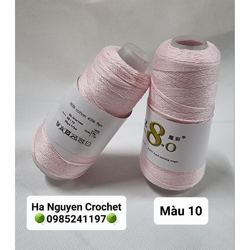 Len sợi Lace 1mm Mềm mịn, siêu nhẹ, mát lạnh.