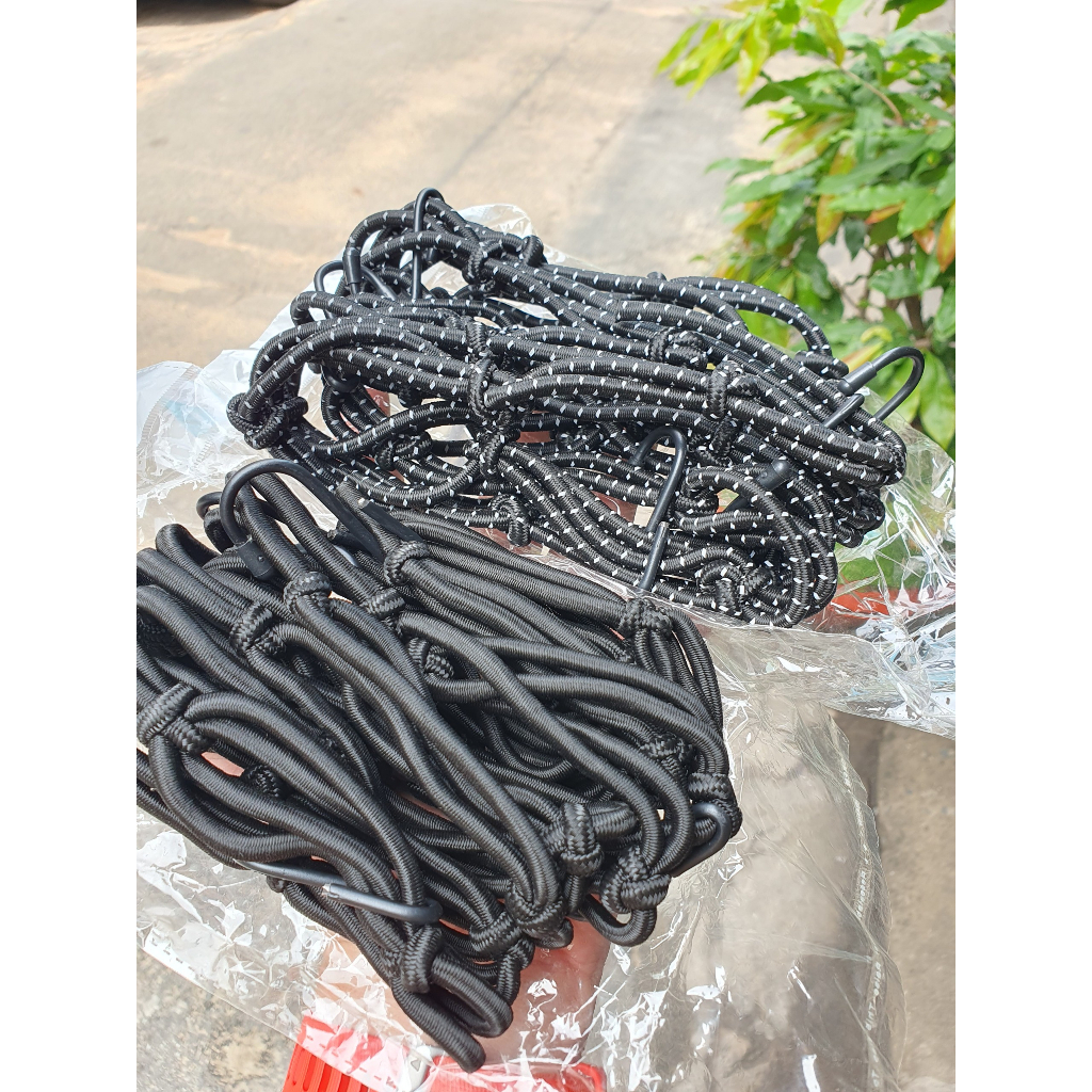 Dây ràng đồ dạng lưới cho xe máy và motor. 40 x 40 cm