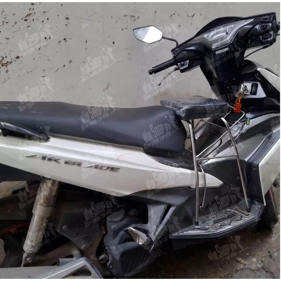 GHẾ NGỒI XE MÁY CHO BÉ INOX CHẮC CHẮN