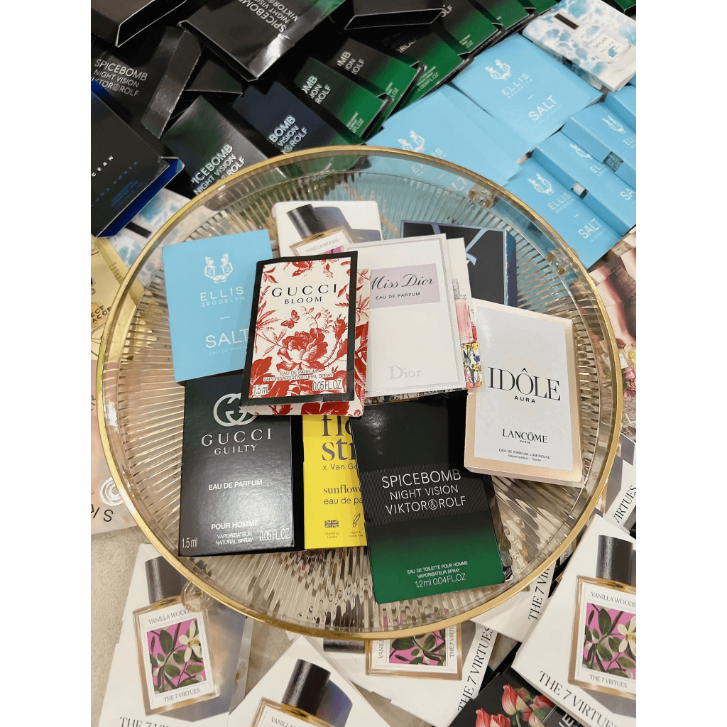 Mẫu thử nước hoa các hãng mini 2ml ,Viral nước hoa nam nữ lưu hương lâu