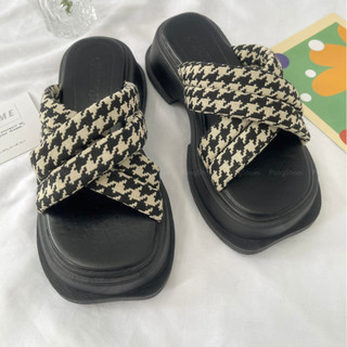 Dép Nữ Quai Chéo Thời Trang Mùa Hè Năng Động PongShoes - FULL BOX - Mã 1541