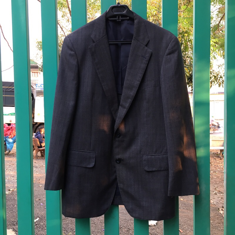 Khoác vest caro nam Slottle men’s blazer