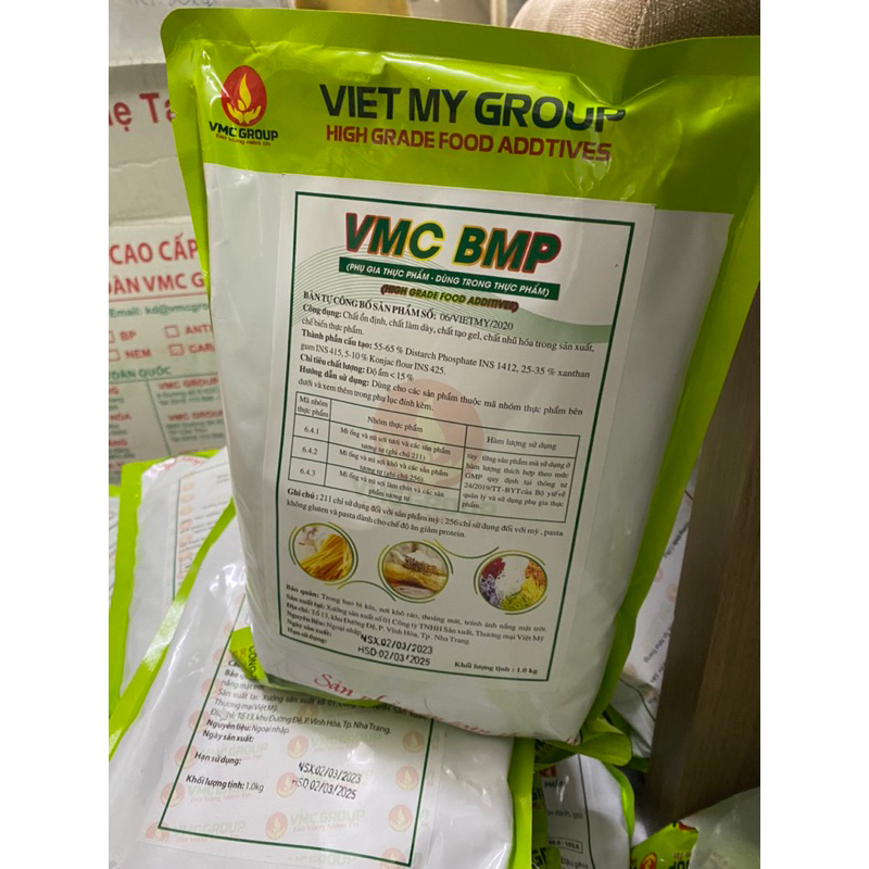 VMC BMP TẠO GIÒN DAI CHO BÚN, MÌ , PHỞ , MIẾN .. BÁNH