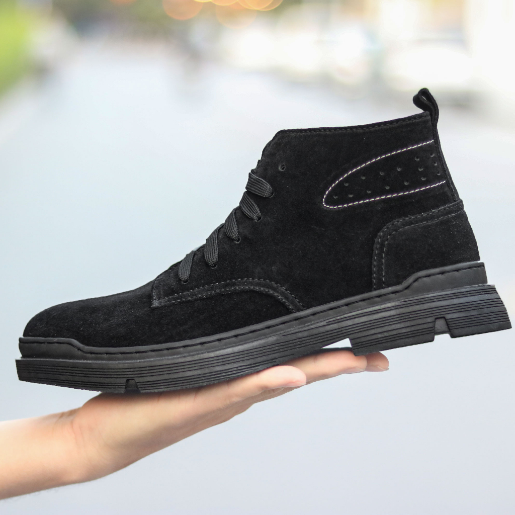 Giày đốc nam, giày nam da lộn L888