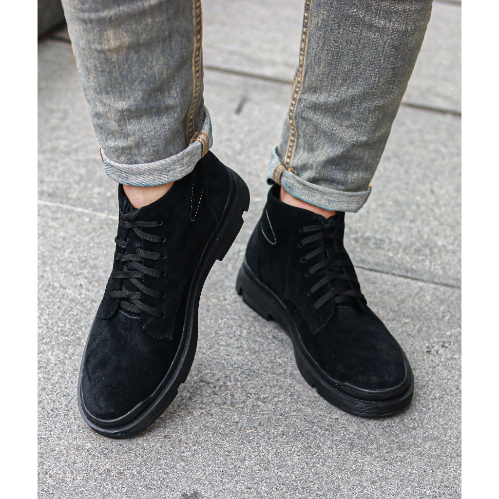 Giày đốc nam, giày nam da lộn L888