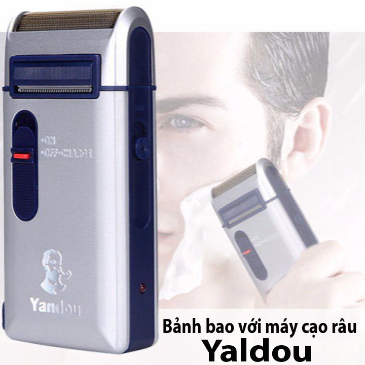 Máy Cạo Râu Khô, Không Dây Chính Hãng Yandou Model SCW301U, Đa Năng Sử Dụng Pin Sạc, Nhỏ Gọn - Tiện Lợi Bản Cao Cấp 2023
