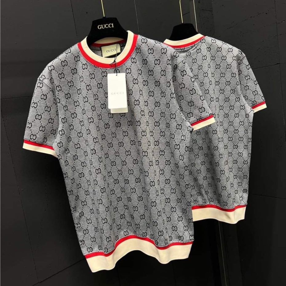 Áo Thun Gc In Kín Chất Len Tăm Dày Dặn💕Áo Phông Dành Cho Nam, Đôi Nam Nữ Hàng Chuẩn Unisex