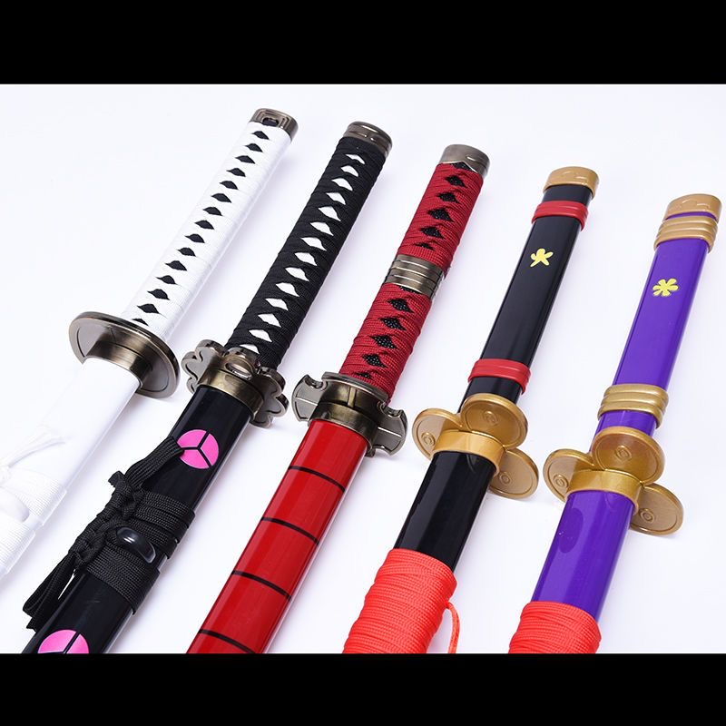 Đạo cụ Cosplay mô hình kiếm gỗ katana zenitsu kimetsu no yaiba zoro roronoa,shusui, thanh enma trong one piece