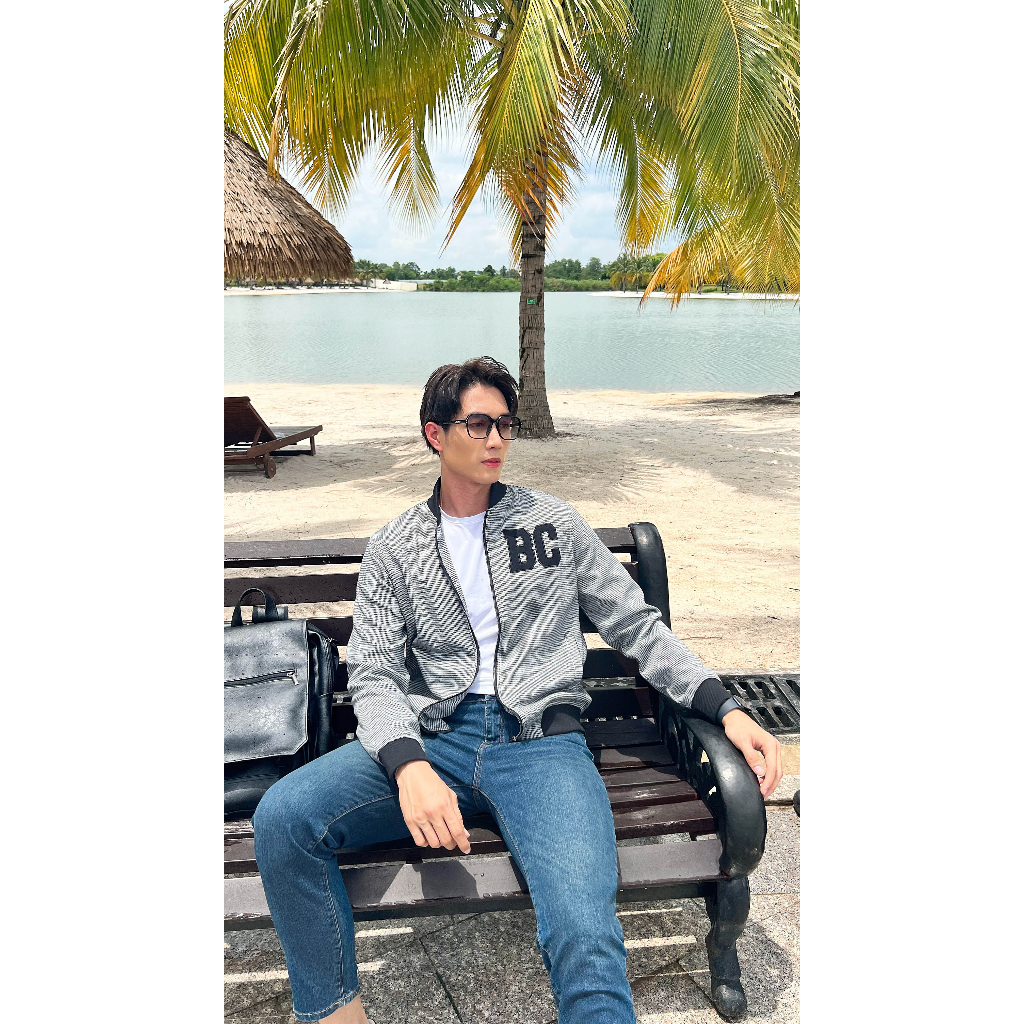 Áo Khoác Nam Cao Cấp BC Embroidery Jacket Bomber BY COTTON