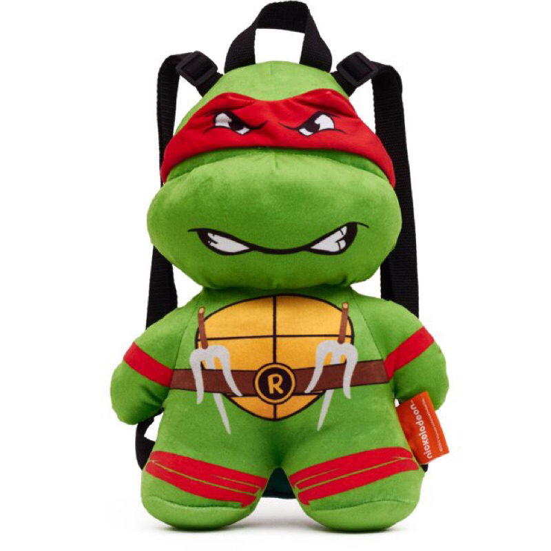 Thú bông có quai đeo balo Ninja Rùa nockelodeon plush backpack