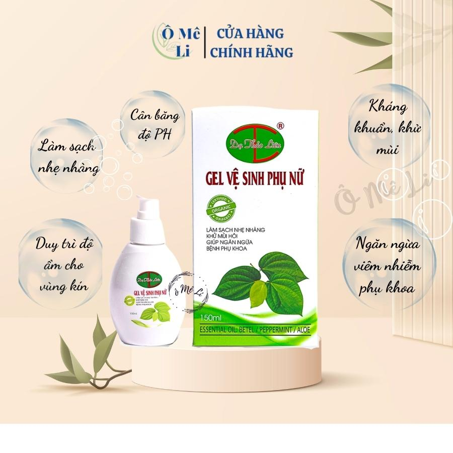 Dung dịch vệ sinh phụ nữ Dạ Thảo Liên, gel vệ sinh phụ nữ chính hãng, cân bằng độ PH, khử mùi vùng kín- Ô Mê Li
