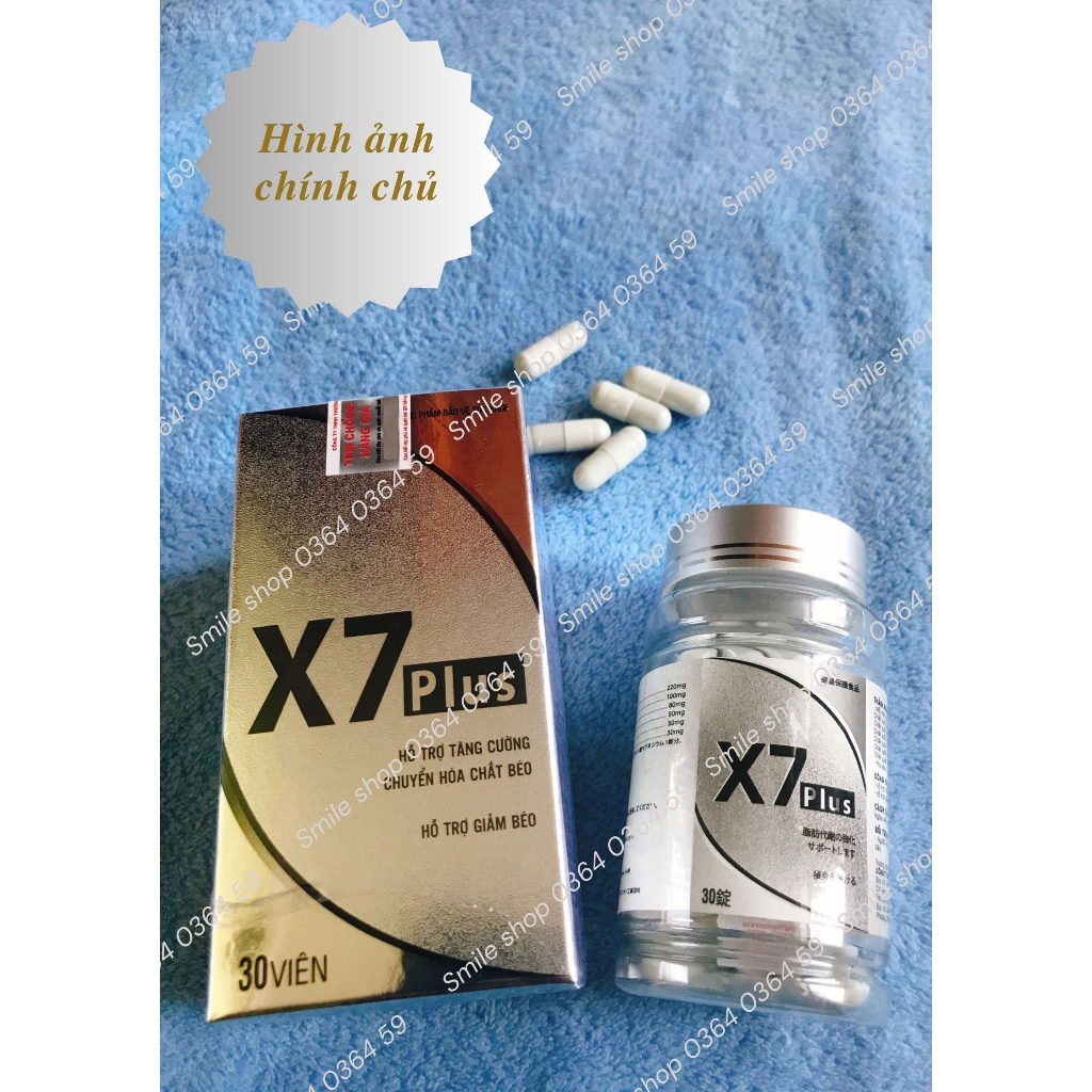 X7 Plus Slim X1000 Ngân 98,Tặng Colagen Khi Mua X7