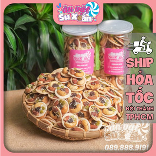 Bánh quy hạt điều mix ngũ cốc Ăn Vặt Su Xoắn