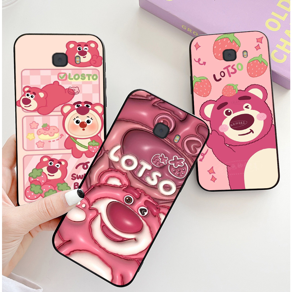 Ốp lưng Samsung c9 / c9 pro / a9 / a9 pro in hình gấu dâu thịnh hành nhất