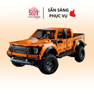 Mô hình lắp ráp siêu xe Ford Raptor F150 Mô hình technic tỉ lệ 1:10 với 1378 mảnh ghép nonlego Siêu Chi Tiết