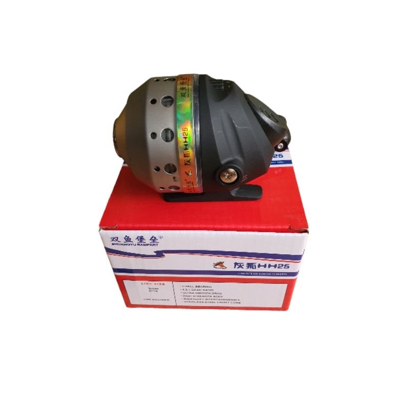 Máy hh25 có dây cước dài 70m chính hãng săn cá câu cá cối inox