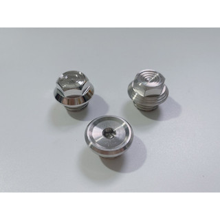 Ốc nắp nhớt Salaya inox 304 lắp honda yamaha, ốc nhớt kiểu thái lắp như zin