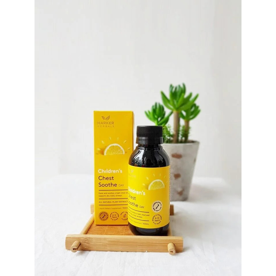 Siro Harker vàng ho khan, ho đờm cho bé từ sơ sinh hộp 150ml