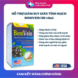 BONIVEIN (Hàng nhập khẩu) - Suy giãn tĩnh mạch, trĩ không còn là nỗi lo.
