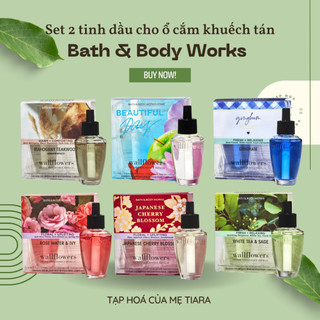 Set 2 tinh dầu cho ổ cắm khuếch tán Bath and Body Works