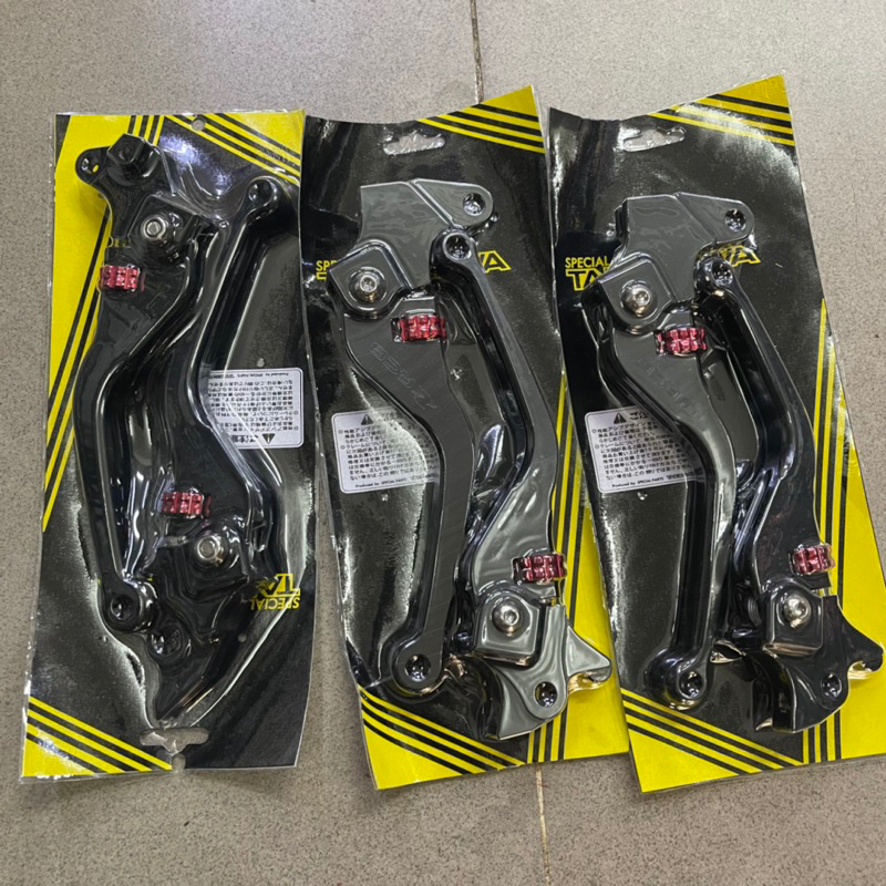 Tay Thắng  RCB Mẫu B5 Xe AB AirBlade, VARIO, Nhôm CNC Đen & Bặc