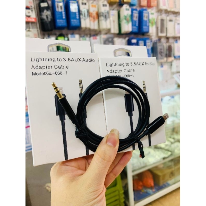 Jack loa chân iphone lightning sang 3.5 audio
