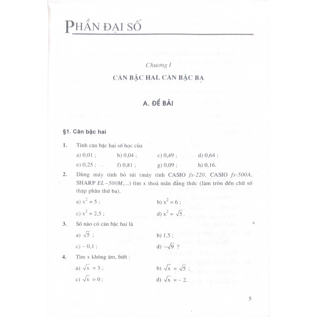 Sách - Bài tập Toán 9  - NXB Giáo dục Việt Nam