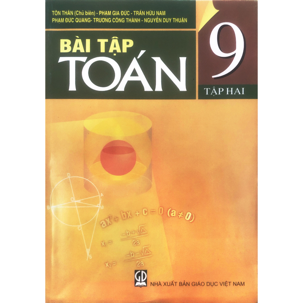 Sách - Bài tập Toán 9  - NXB Giáo dục Việt Nam