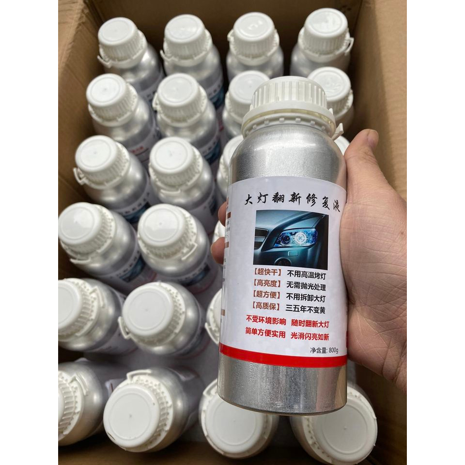Nano đánh bóng pha đèn ô tô xe máy cao cấp