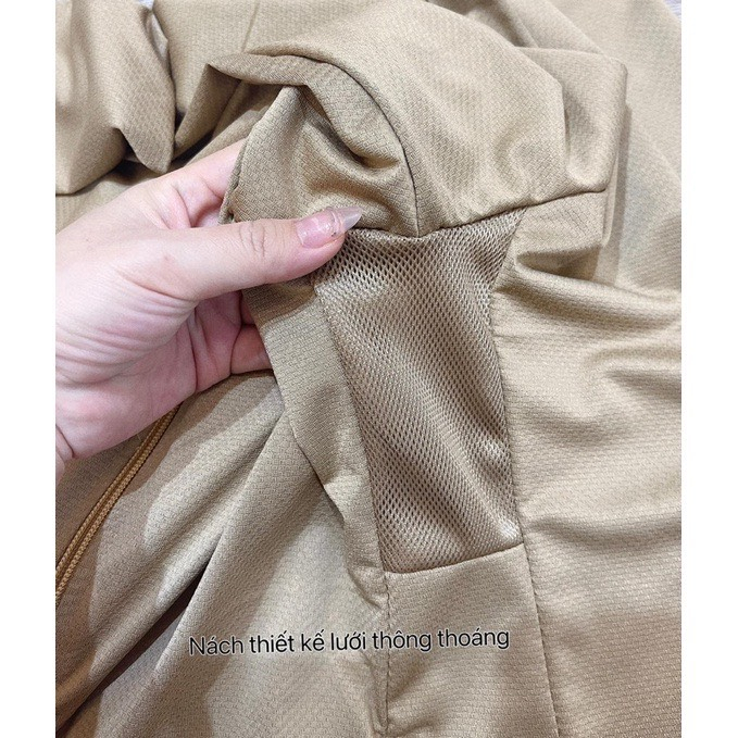 ÁO CHỐNG NẮNG 2 LỚP UV MORRISS CHẤT VẢI AIRISM THUN MÁT LẠNH NĂM 2023
