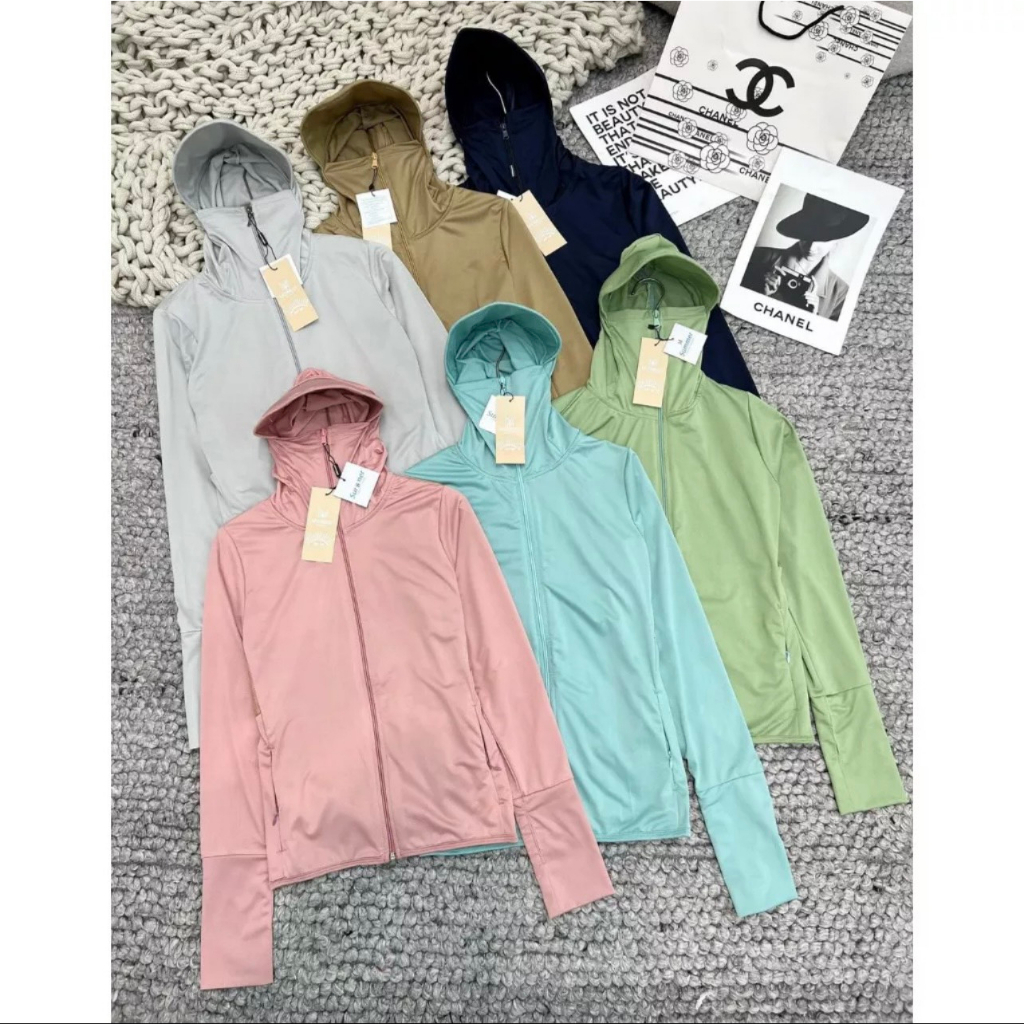 ÁO CHỐNG NẮNG 2 LỚP UV MORRISS CHẤT VẢI AIRISM THUN MÁT LẠNH NĂM 2023