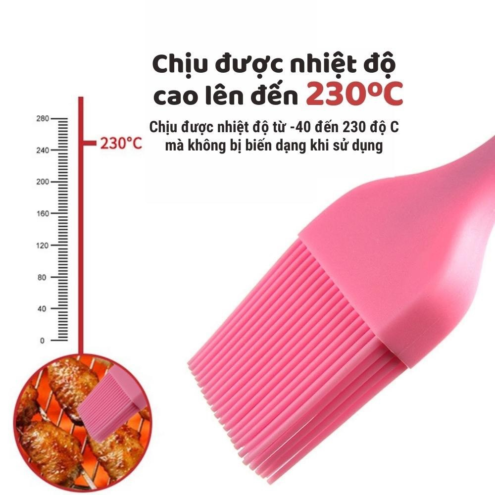 Chổi quét dầu ăn  - Cọ quét dầu ăn silicon 26cm dùng cho nồi chiên không dầu, đồ nướng, làm bánh