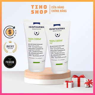 Sữa Rửa Mặt Giảm Nhờn Và Ngăn Ngừa Mụn Teen Derm Gel - ISIS Pharma 150ml Chính Hãng