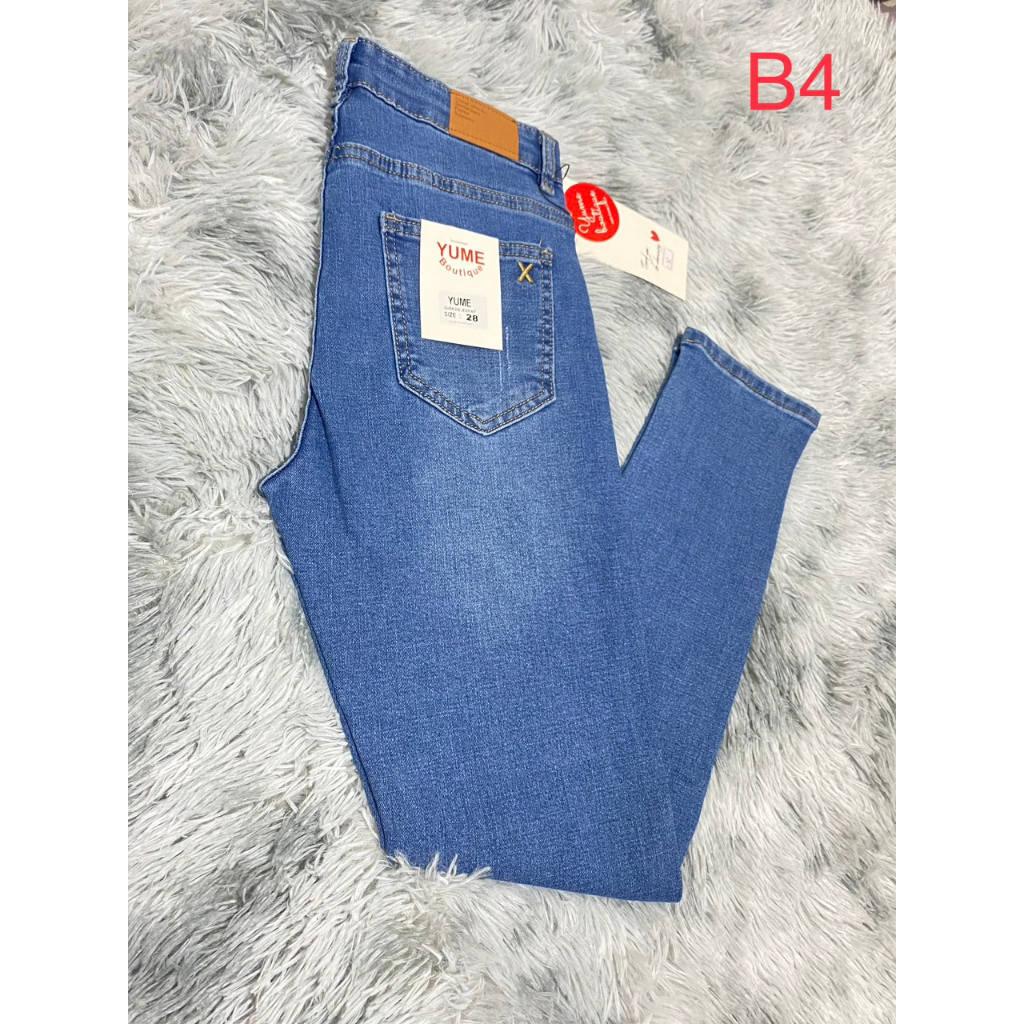 Quần dài jeans NỮ BIGSIZE có size 26-44  vải dày và co giãn