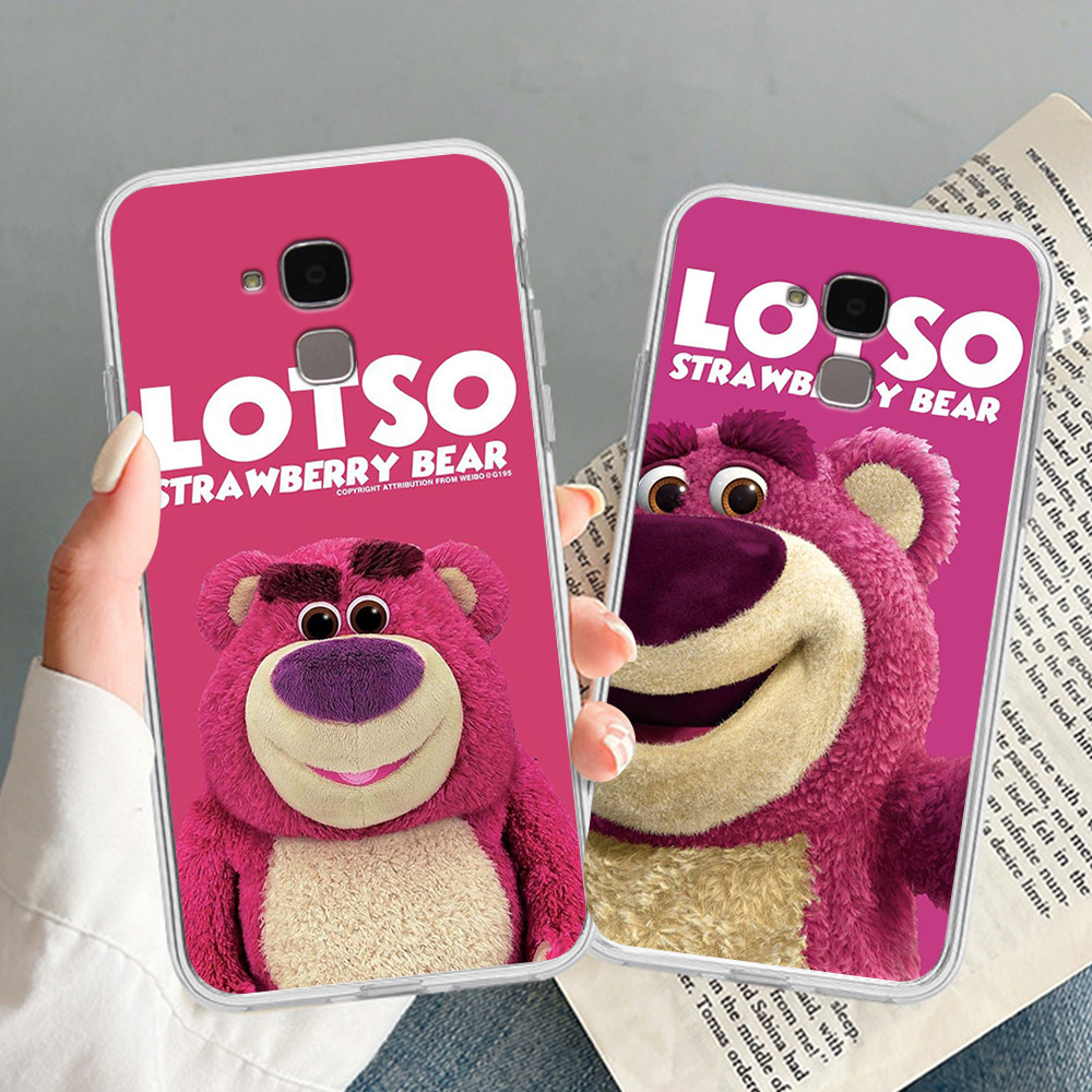 Ốp lưng huawei gr5 mini in hình gấu dâu thịnh hành nhất