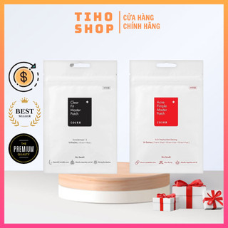 Miếng dán mụn Cosrx Ance Pimple đỏ giảm mụn sưng bọc / Clear Fit Master Patch đen che mụn tàng hình