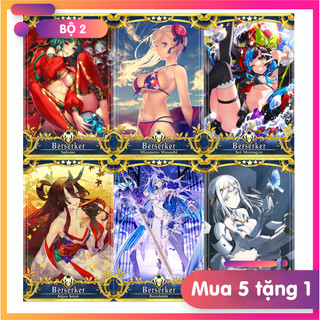 Ảnh thẻ anime Hologram - Berserker - Fate/Grand Order (Bộ 2)