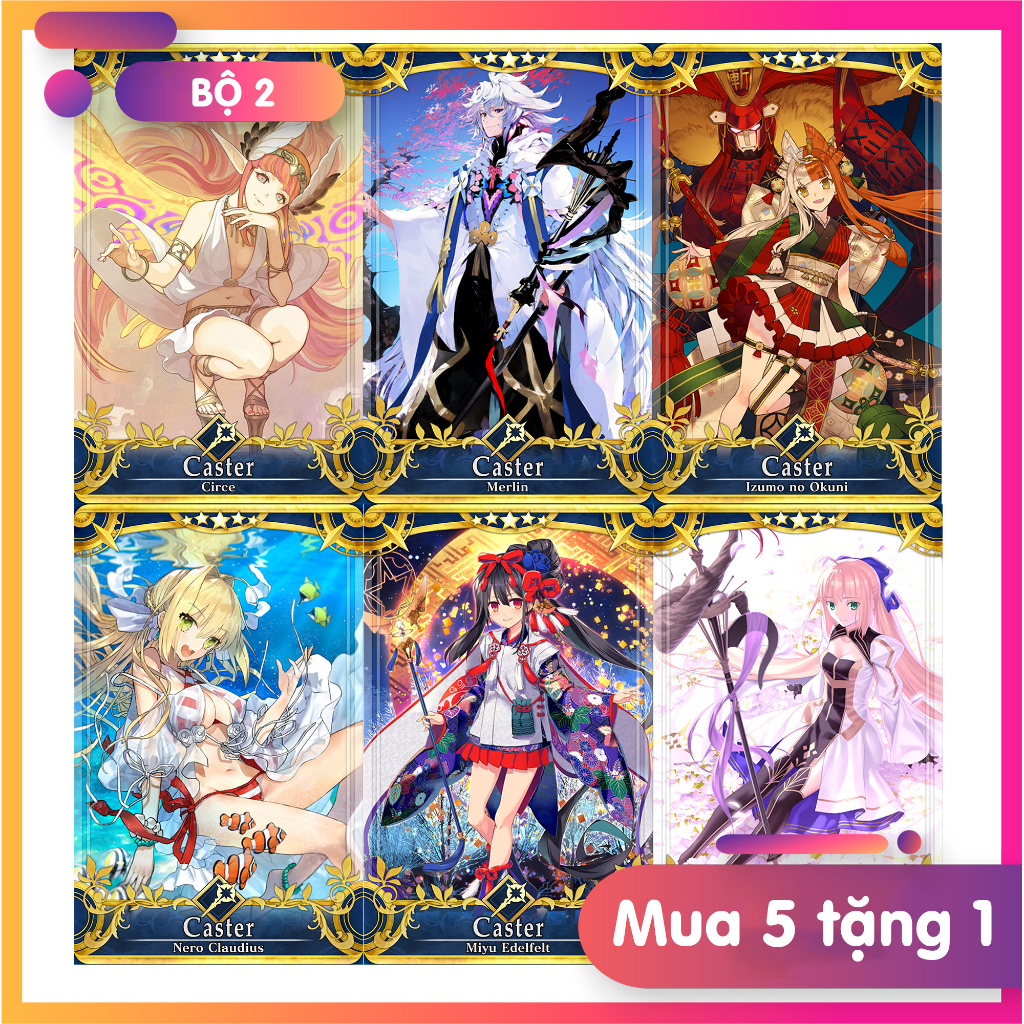 Ảnh thẻ anime Hologram - Caster - Fate/Grand Order