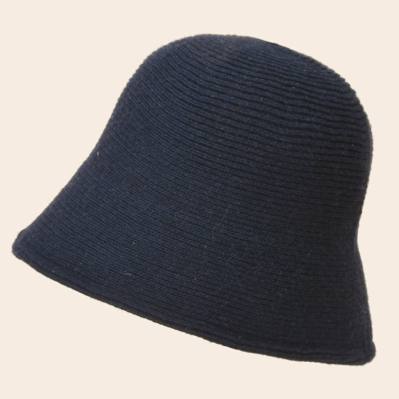Mũ Len Bucket Hanoi Fashion Nón Len Tai Bèo Đơn Sắc Phong Cách Thời Trang Hàn Quốc