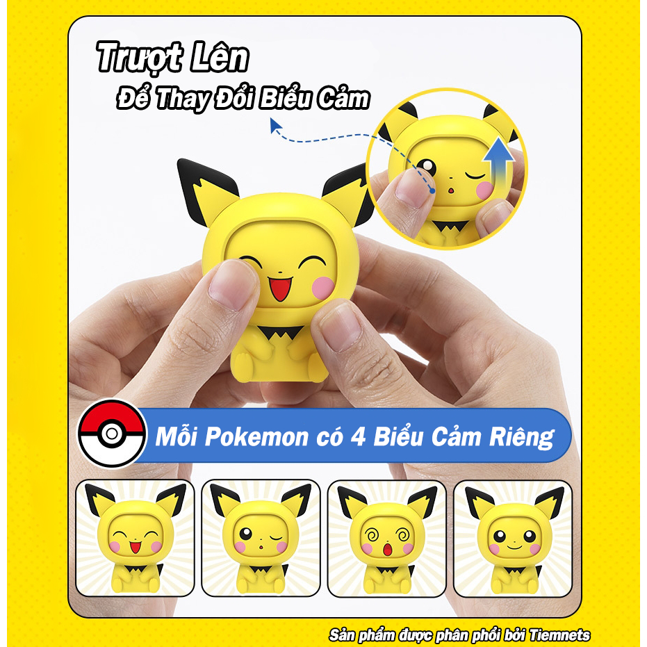 MÔ HÌNH POKEMON LẬT MẶT - 3 PHIÊN BẢN