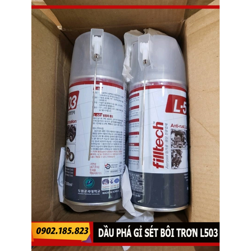 làm ngưng tiếng kêu phát ra do vật liệu bị rỉ sét